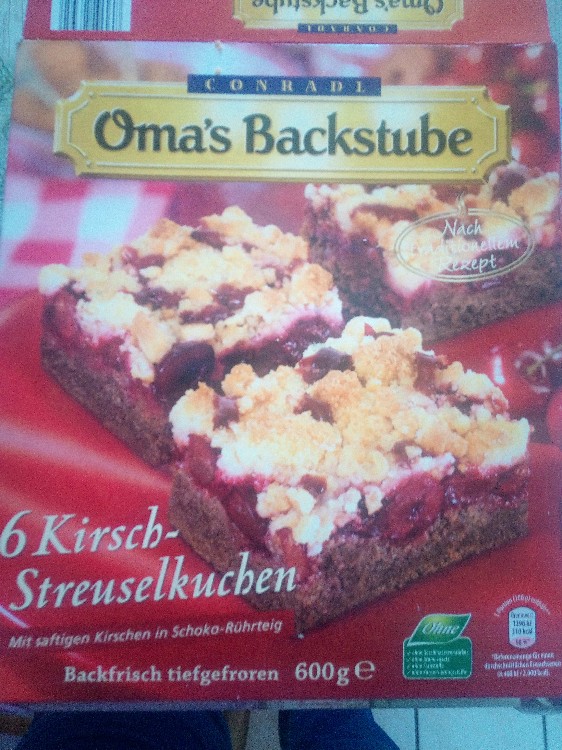Omas Backstube, Kirsch-Streuselkuchen von seemoeve | Hochgeladen von: seemoeve