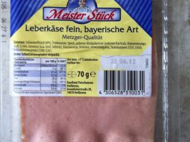 Leberkäse fein, bayrische art Metzger Quali | Hochgeladen von: Nipler
