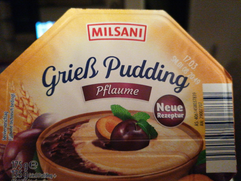 Grieß Pudding - Pflaume von Anja Schuster | Hochgeladen von: Anja Schuster