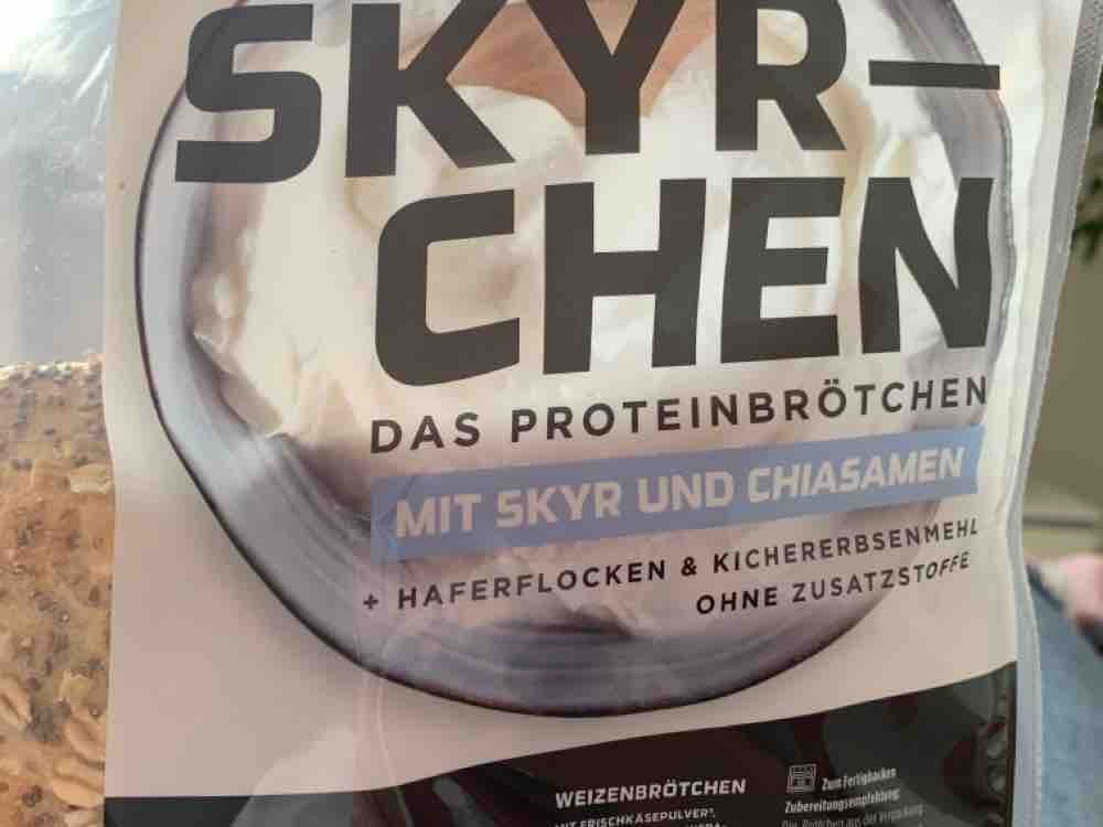 Skyr-Chen das Proteinbrötchen, mit Skyr und Chiasamen von GinnyV | Hochgeladen von: GinnyVo