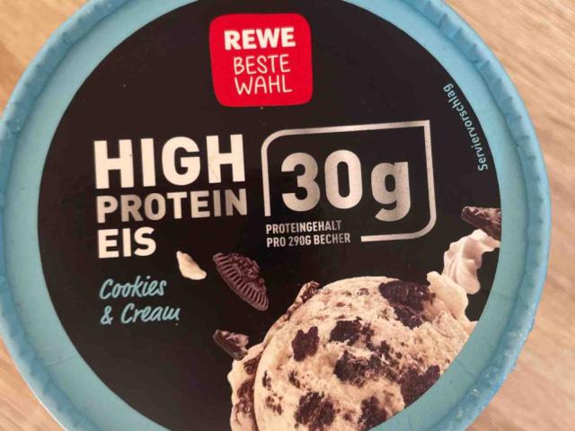 High Protein Eis Cookies&Cream Rewe by siljaf | Uploaded by: siljaf