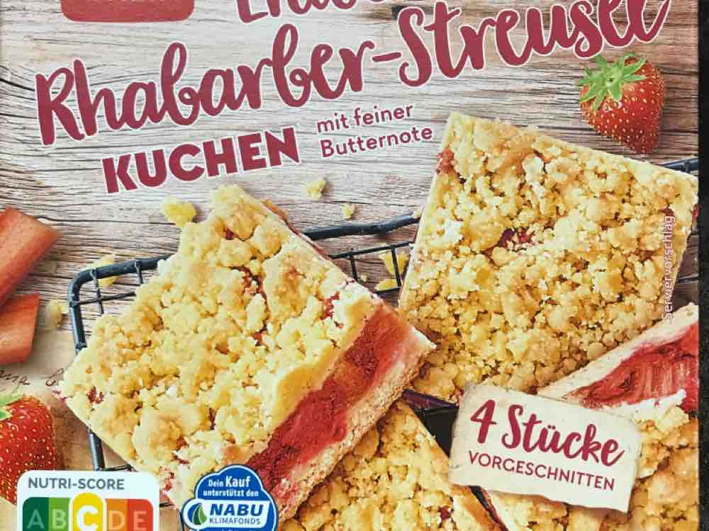 Erdbeer-Rhabarber-Streusel Kuchen, mit deiner Butternote von hei | Hochgeladen von: heikof72