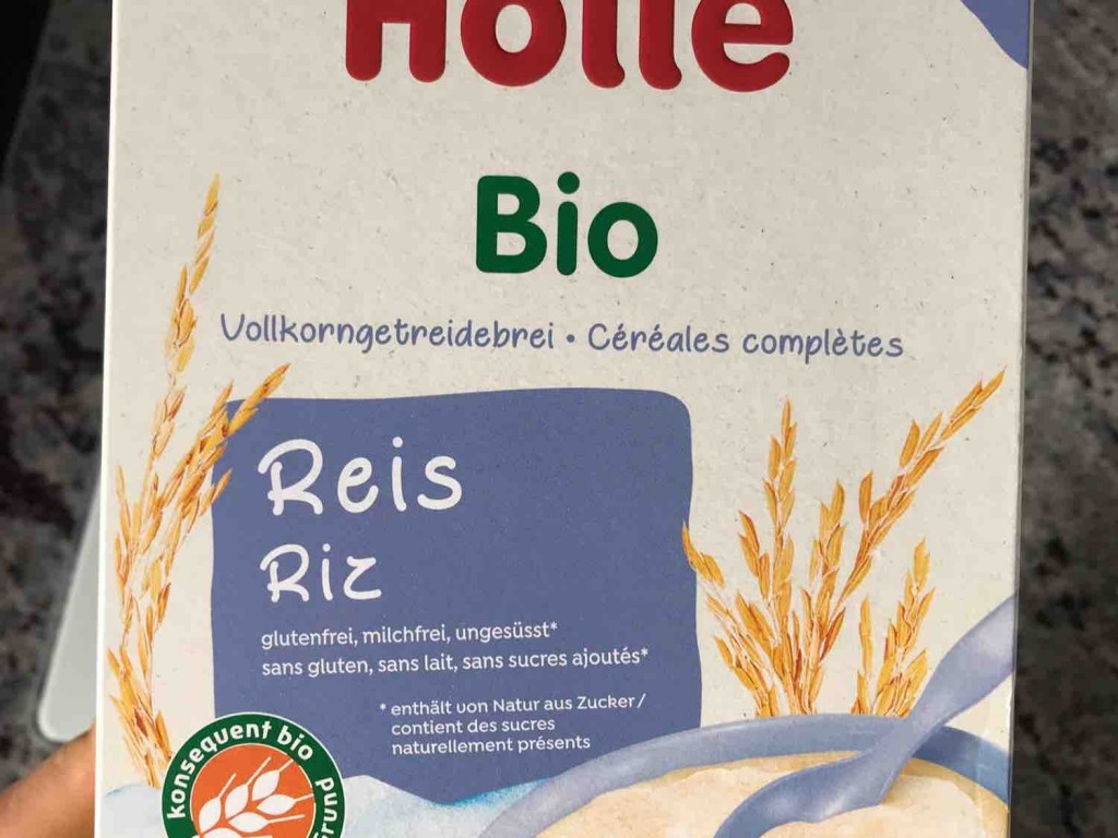 Bio Vollkorngetreidebrei Reis von Selinavoelk | Hochgeladen von: Selinavoelk