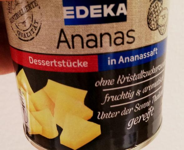 Ananas Dessertstücke, in Ananassaft | Hochgeladen von: Santillana