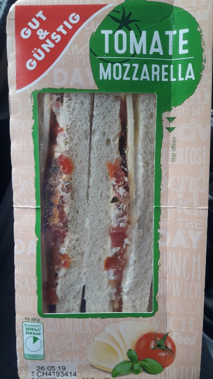Sandwich, Tomate Mozzarella von Jojo1 | Hochgeladen von: Jojo1