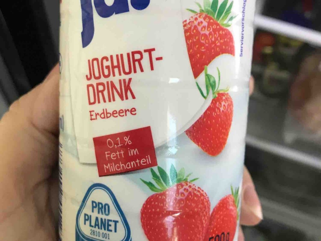 ja!, Joghurtdrink, Erdbeere Kalorien - Neue Produkte - Fddb