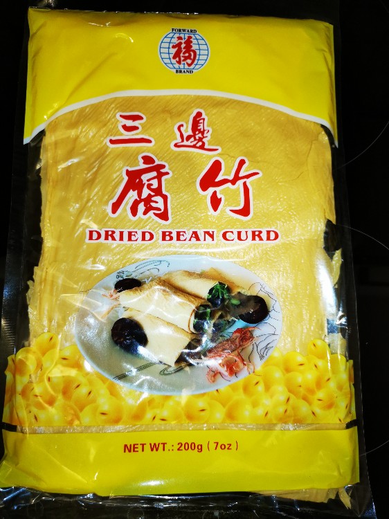 Dried Bean Curd, getrocknete Sojapapierblätter von ssjsands646 | Hochgeladen von: ssjsands646