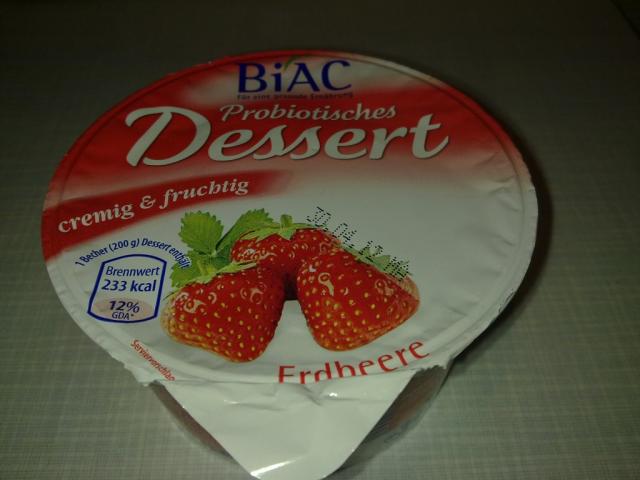 Biac probiotisches Dessert , Erdbeere | Hochgeladen von: Goofy83