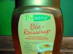  Bio Reissirup frusano, süß | Hochgeladen von: frankenbluemchen