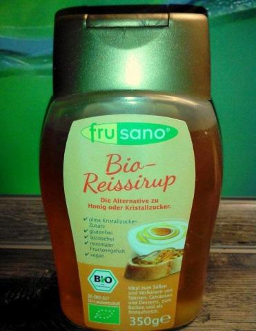  Bio Reissirup frusano, süß | Hochgeladen von: frankenbluemchen