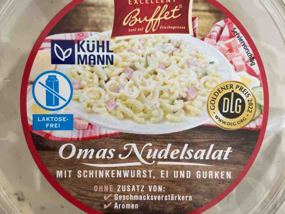 Omas Nudelsalat, mit Schinkenwurst,Ei und Gurke von Role1512 | Hochgeladen von: Role1512