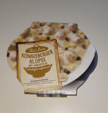 Königsberger Klopse mit Kartoffeln von Thea | Hochgeladen von: Mobelix