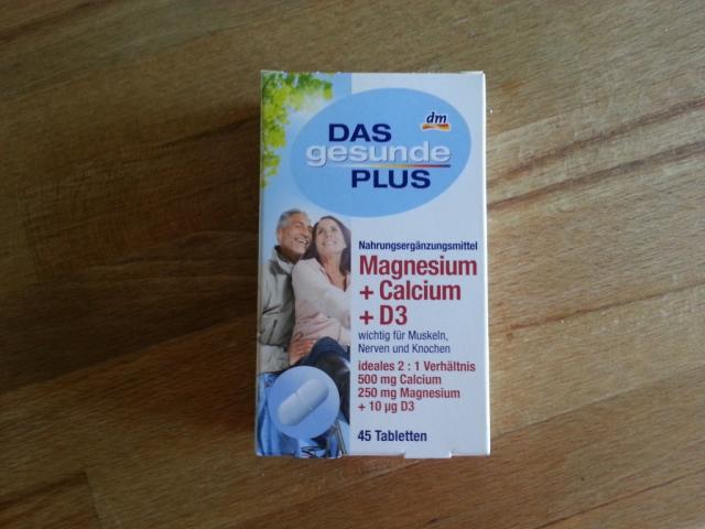 Das gesunde Plus, Magnesium+Calcium+D3 | Hochgeladen von: xRuppi