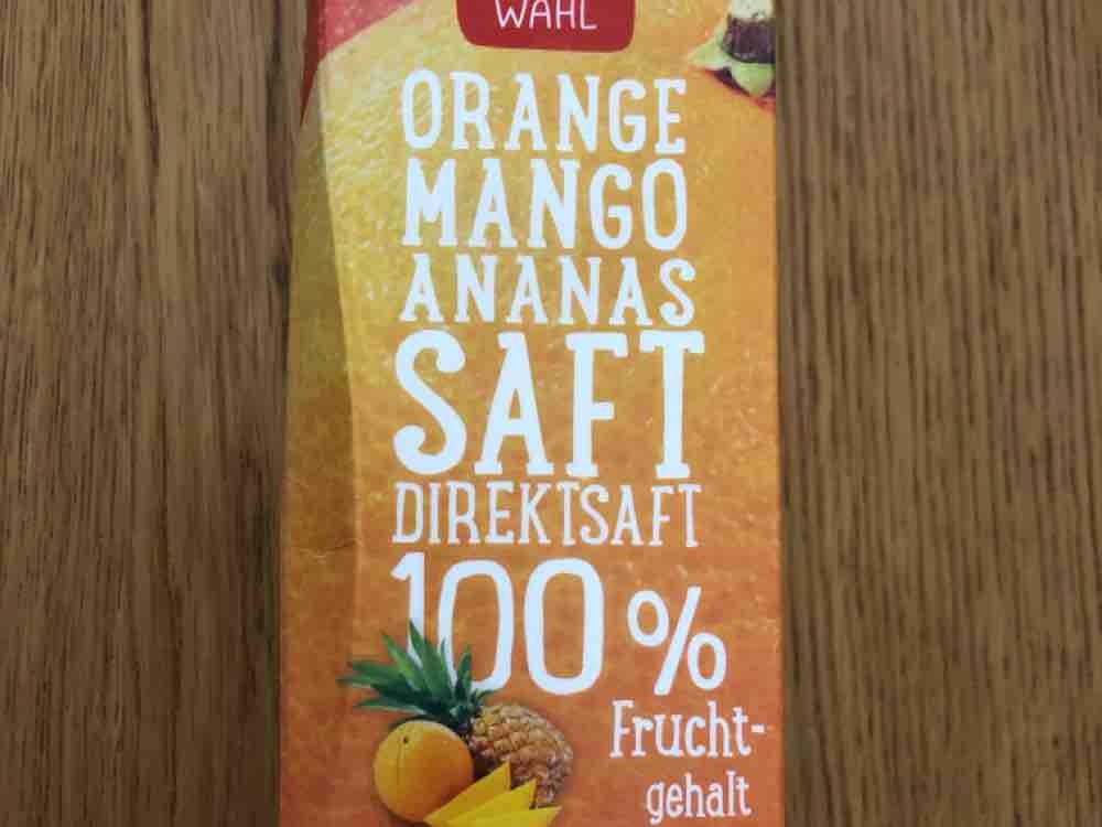 Orange Mango Ananas Saft, 100% Direktsaft von monageus | Hochgeladen von: monageus