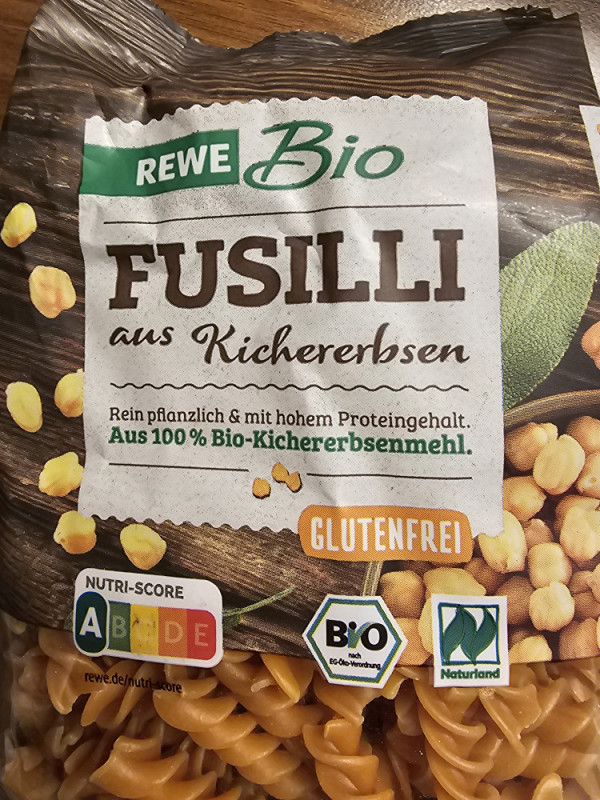 Fusilli  aus Kichererbsen, glutenfrei von Polly13 | Hochgeladen von: Polly13