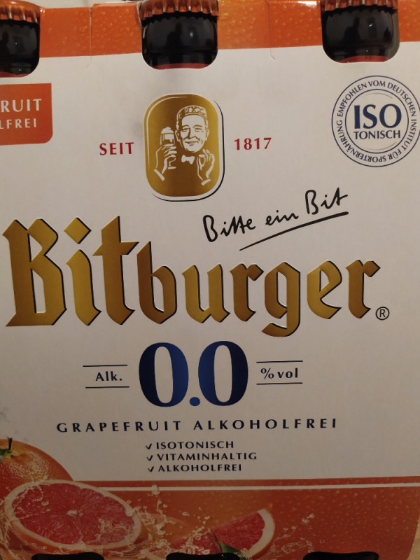 Bitburger 0.0 Alk., Grapefruit von Keshava | Hochgeladen von: Keshava
