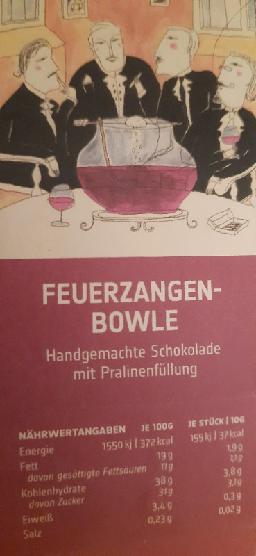 Feuerzangenbowle, Schokolade mit Pralinenfüllung von Iriella | Hochgeladen von: Iriella