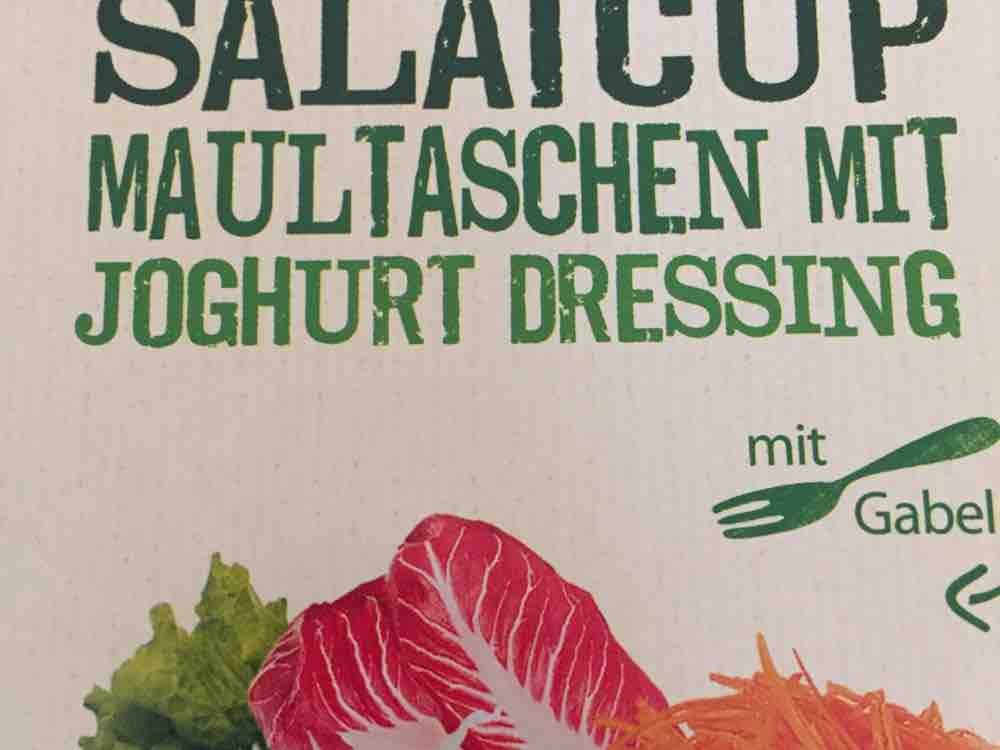 Salatcup Maultaschen mit Joghurt Dressing von corneliakitzing136 | Hochgeladen von: corneliakitzing136