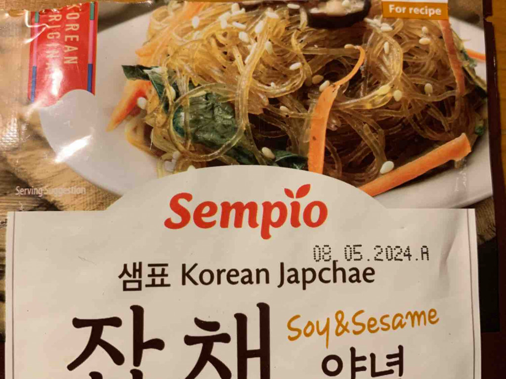 Korean Japchae (Sempio), 1 Beutel 60g von wieselchen | Hochgeladen von: wieselchen