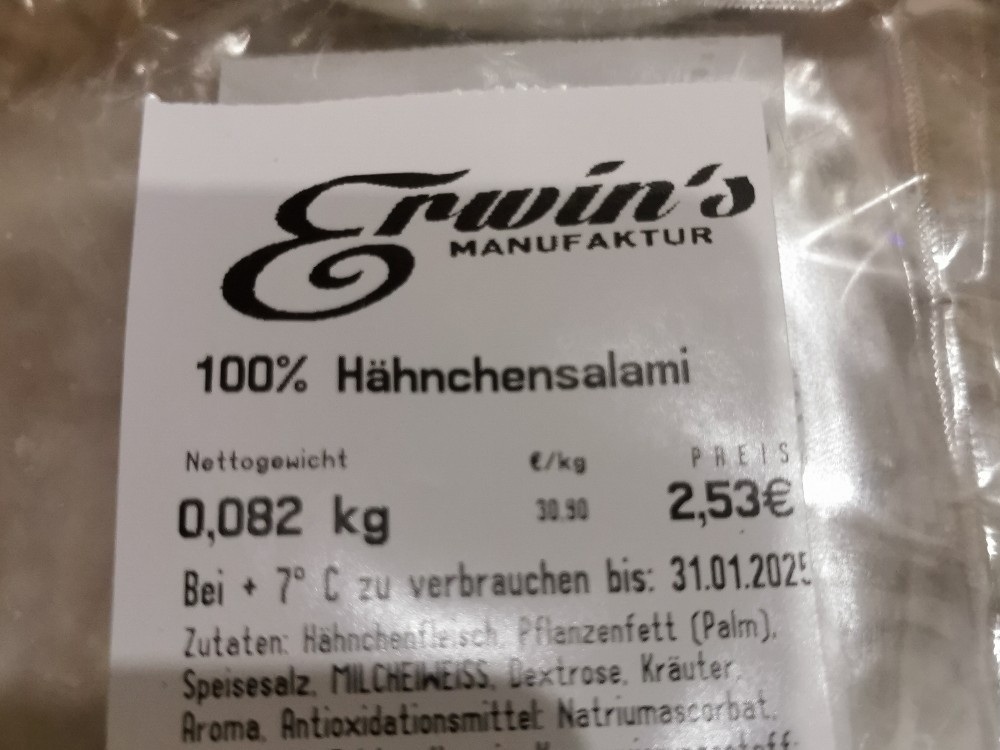 100% Hähnchensalami, Erwins Manufaktur von Shelly1977 | Hochgeladen von: Shelly1977