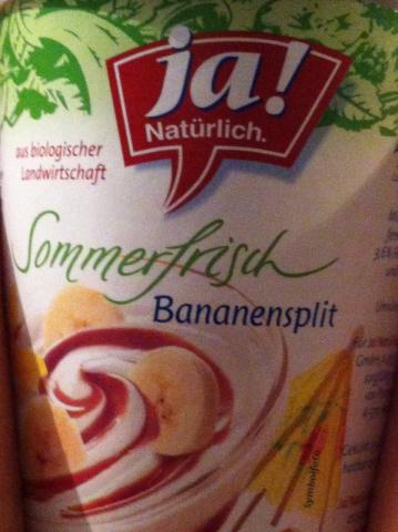 Joghurt, Sommerfrisch Bananensplit | Hochgeladen von: isli