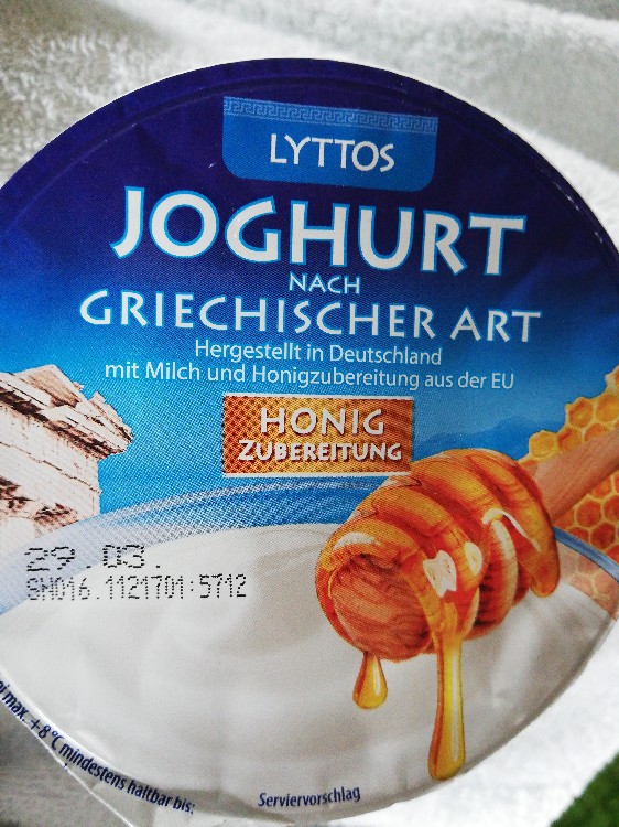 Joghurt nach griechischer Art (Honig), Mit Joghurt und Honig von | Hochgeladen von: BanAnna