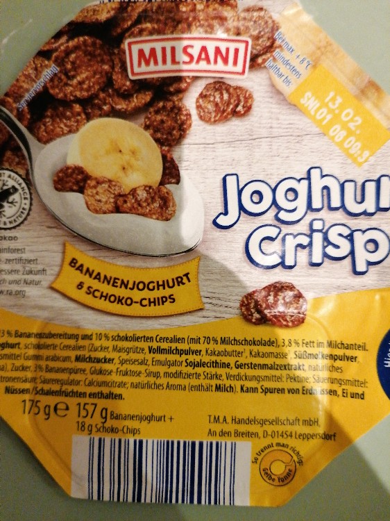 Joghurt-Crisp, Banane & Schoko-Chips von Andus | Hochgeladen von: Andus