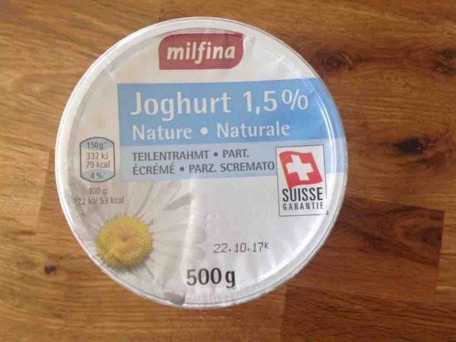 Joghurt 1,5%, Natur von missmolly411 | Hochgeladen von: missmolly411