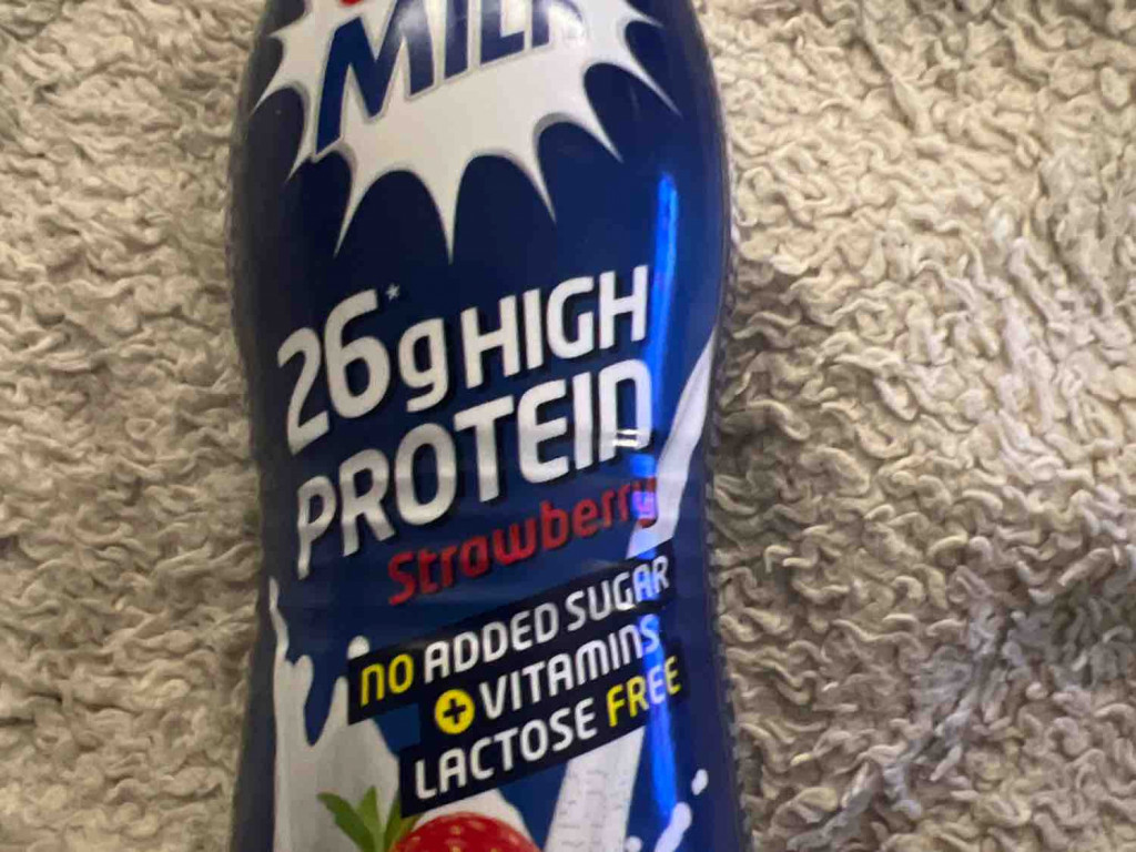 Energy Milk, 26g High Protein, Erdbeere von campanita | Hochgeladen von: campanita