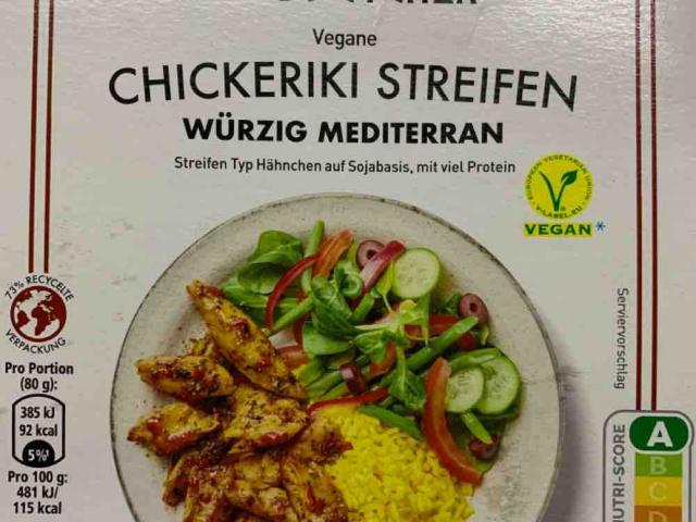 Chickeriki Streifen, Würzig Mediterran von gllorriiaa | Hochgeladen von: gllorriiaa