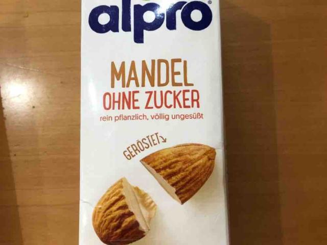 alpro Mandelmilch geröstet, ohne Zucker von jessichristoph653 | Uploaded by: jessichristoph653