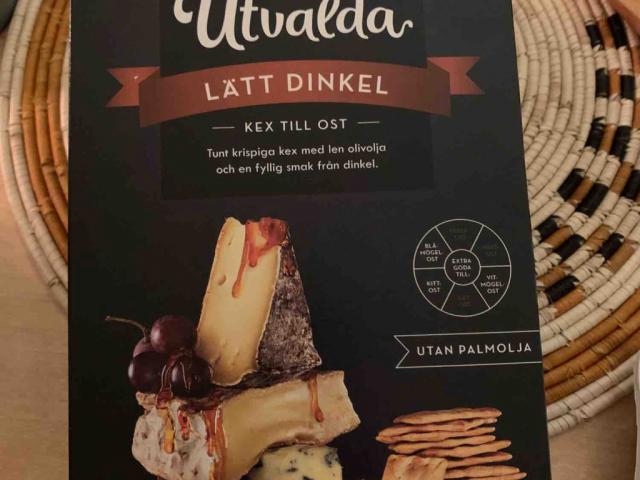 Kex till ost, Lätt dinkel by Lunacqua | Uploaded by: Lunacqua