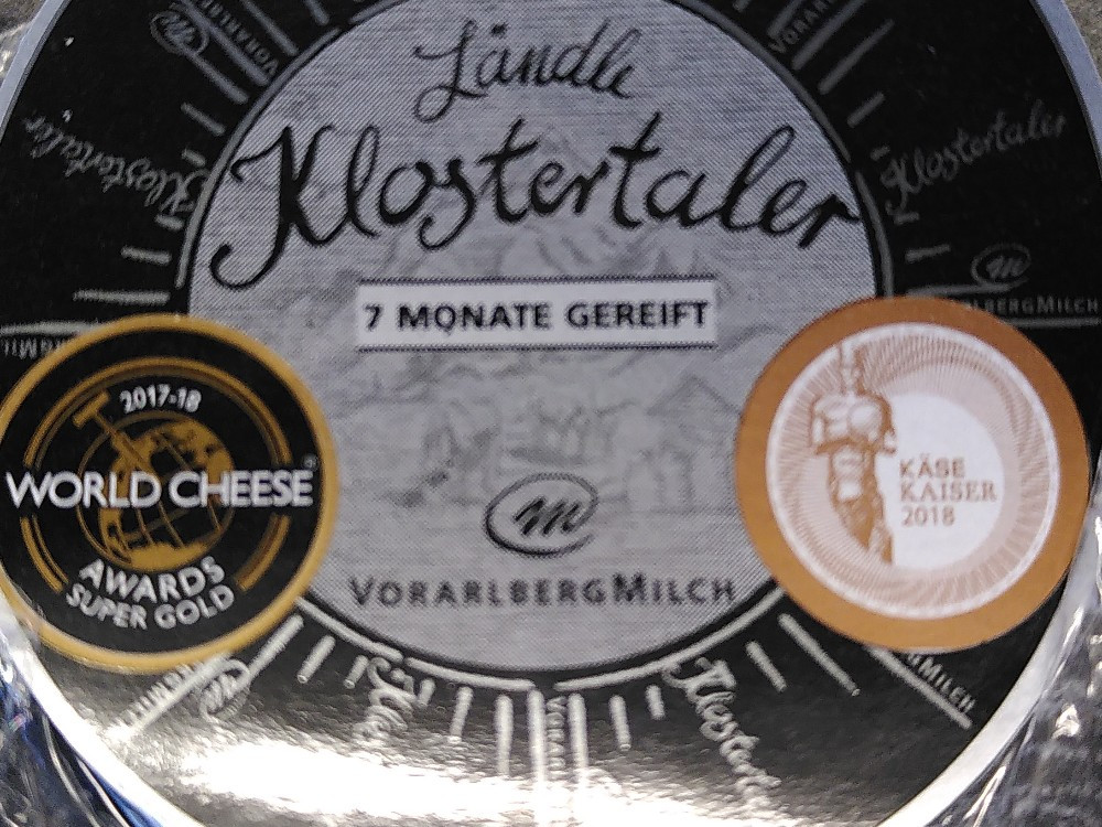 Klostertaler Ländle Käse, 50% F.i.T. von OWI | Hochgeladen von: OWI Klostertaler Ländle Käse, 50% F.i.T. von OWI | Hochgeladen von: OWI