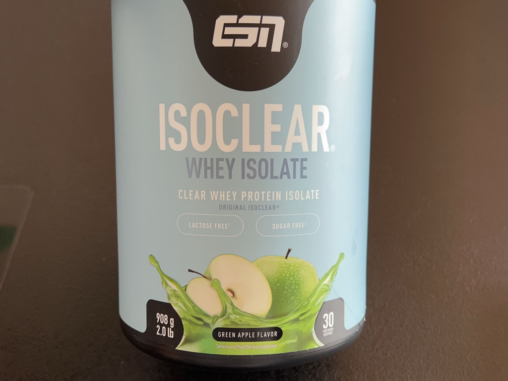 ESN Isoclear Whey Isolate Green Apple von Natascherl | Hochgeladen von: Natascherl