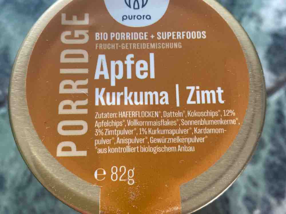 Purora Porridge Apfel Kurkuma Zimt von Susanne Schneider | Hochgeladen von: Susanne Schneider