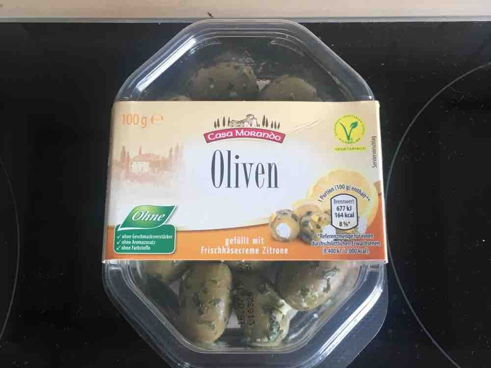 Oliven gefüllt mit Frischkäse Creme Zitrone von stilbuch | Hochgeladen von: stilbuch