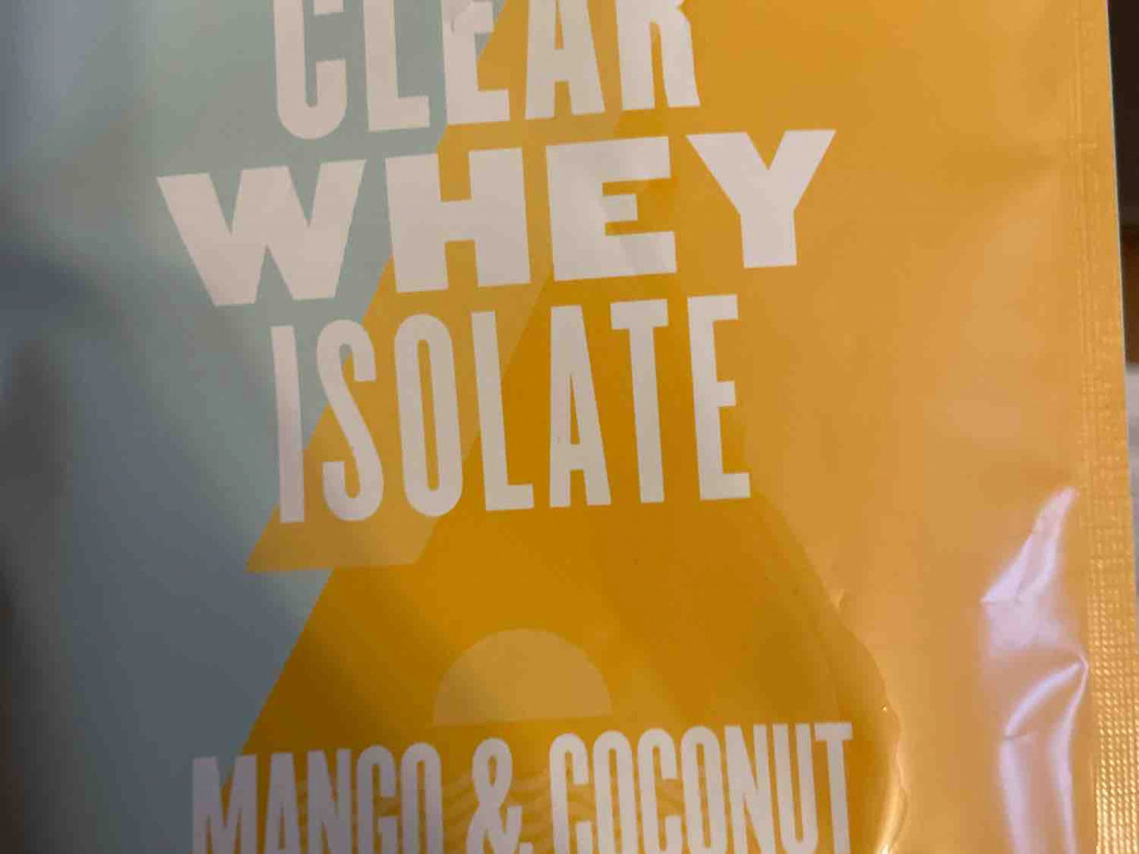 clear whey isolate Mango&Coconut von ginamlr | Hochgeladen von: ginamlr