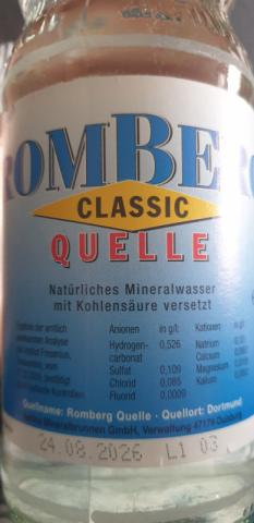 Classic Quelle Natürliches Mineralwasser, mit Kohlensäure von an | Hochgeladen von: ani.38