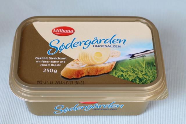Butter Södergarden ungesalzen, mit Rapsöl  | Hochgeladen von: Notenschlüssel