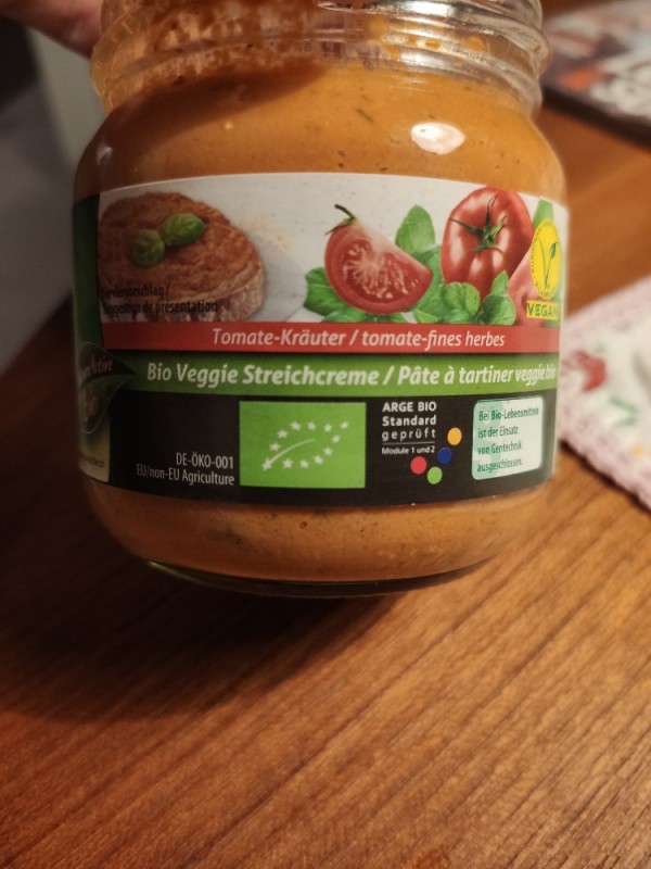 Bio veggie Streichcreme, Tomate-kräuter von chrigo | Hochgeladen von: chrigo