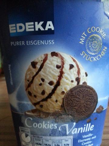 Edeka Purer Eisgenuss, Cookies Vanille, Cookies Vanille | Hochgeladen von: vidar86