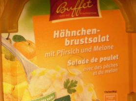 Exellent Buffet Hähnchenbrustsalat, mit Pfirsich und Melone | Hochgeladen von: Enomis62