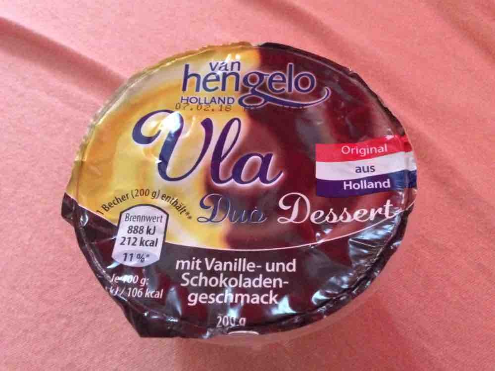 Vla Duo Dessert, mit Vanille- und Schokogeschmack von kiwiberlin | Hochgeladen von: kiwiberlin