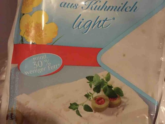 Hirtenkäse light, aus Kuhmilch (mind. 30% weniger Fett) von silk | Hochgeladen von: silke2310