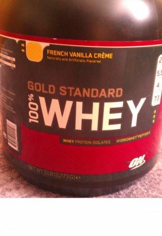 Eiweißshake Whey Gold Standard, French Vanilla Cream | Hochgeladen von: DanielE1