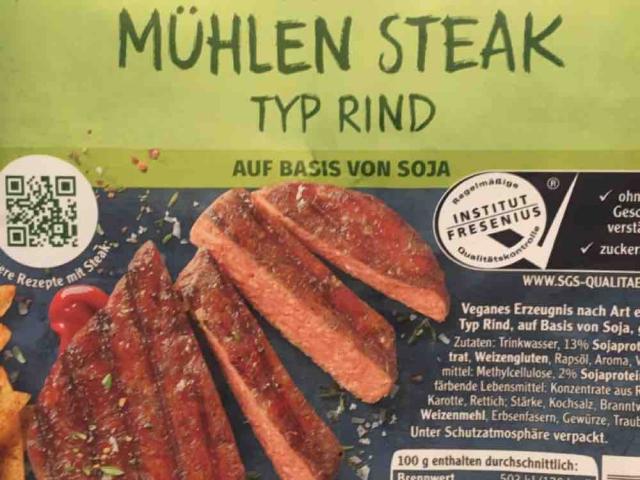 veganes mühlensteak, Typ Rind. auf Basis von Soja by ClaudiaBue | Hochgeladen von: ClaudiaBue