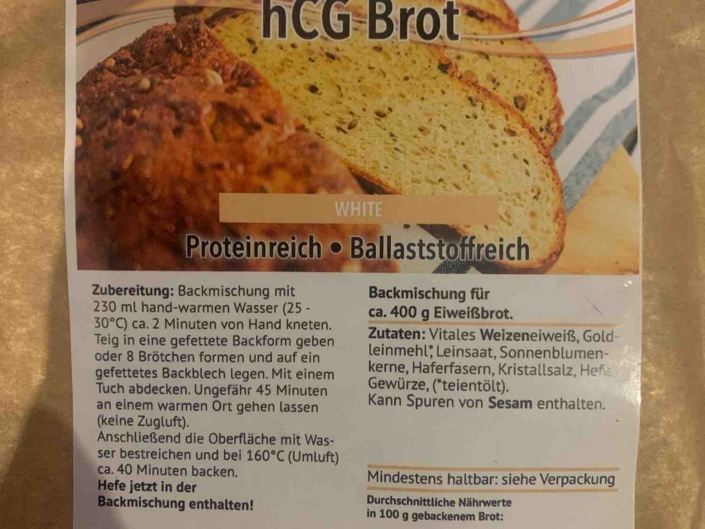 HCG Brot white von melido | Hochgeladen von: melido