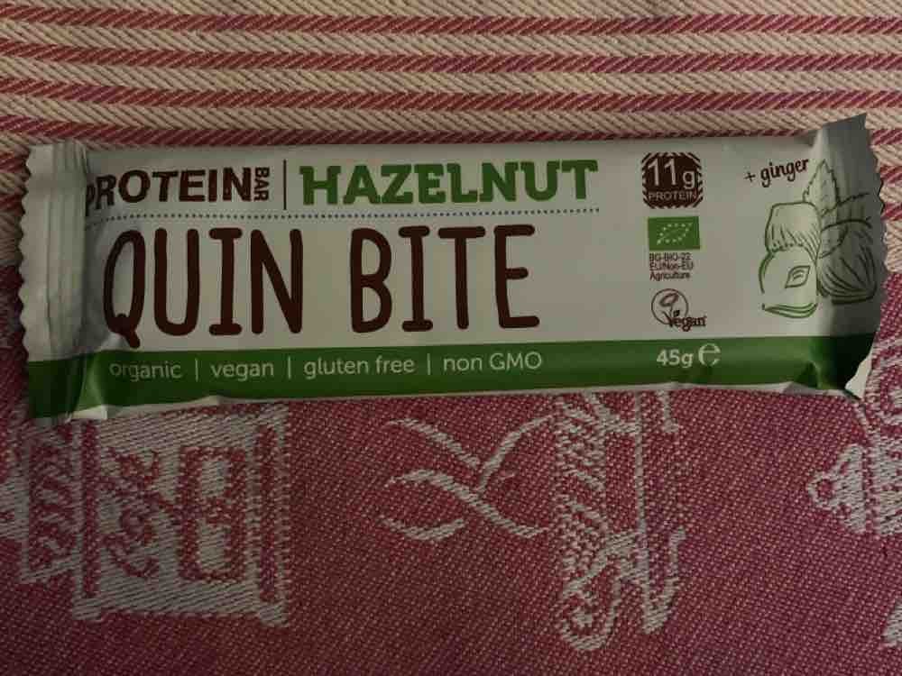 Quin Bite Protein Bar Hazelnut von Hiruzen | Hochgeladen von: Hiruzen