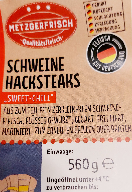 Schweine-Hacksteaks, Sweet Chili von Freddy Bier | Hochgeladen von: Freddy Bier