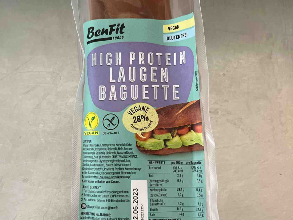 High Protein Laugenbaguette, vegan glutenfrei von AnneLuneauHamb | Hochgeladen von: AnneLuneauHamburg